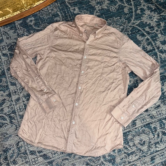 •Burberry• Logo Embroidered Button-Down Shirt - Picture 5 of 12